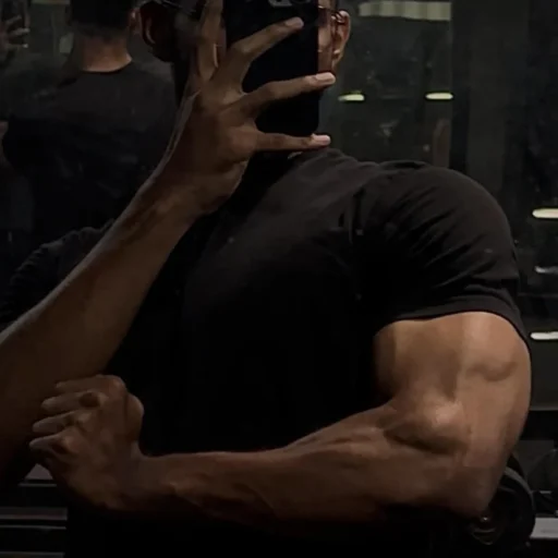 personal training and fitness transformation with muscle growth